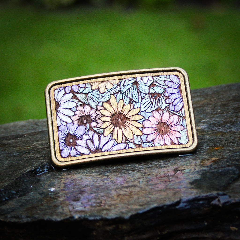 Daisies Belt Buckle