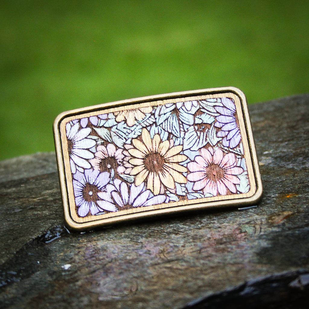 Daisies Belt Buckle
