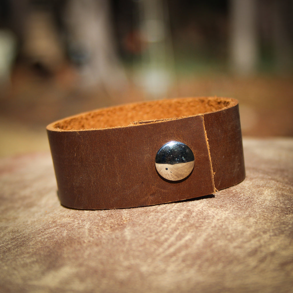 Daisy Leather Bracelet 2