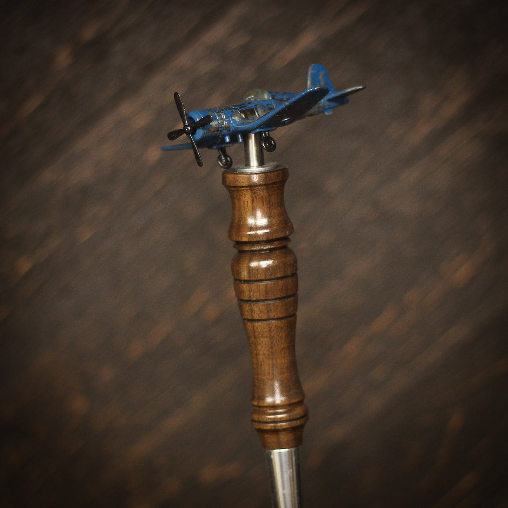 Die Cast Blue Airplane Beer Tap