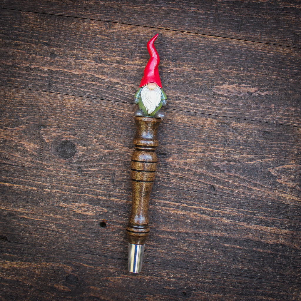 Festive Gnome VII Beer Tap Handle