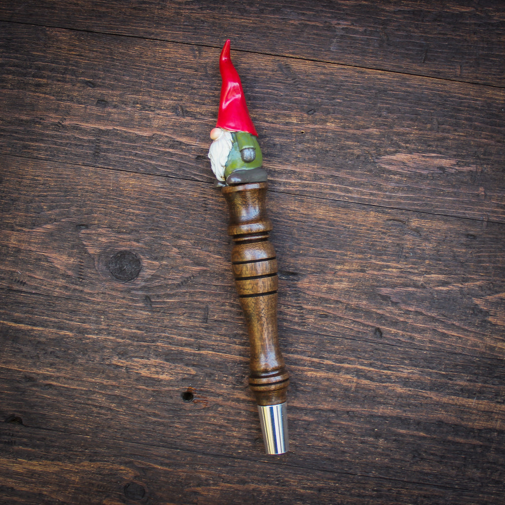 Festive Gnome VII Beer Tap Handle