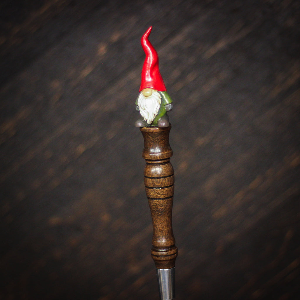 Festive Gnome VII Beer Tap Handle