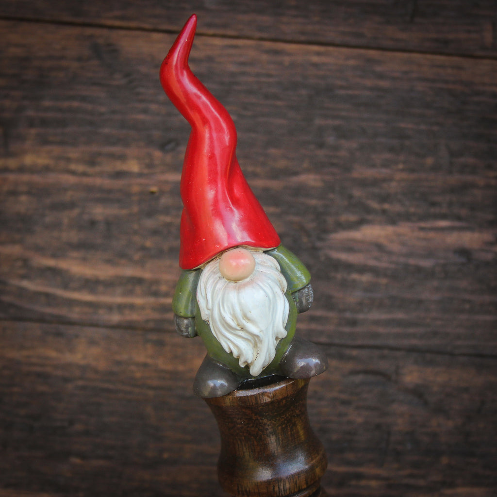 Festive Gnome VII Beer Tap Handle