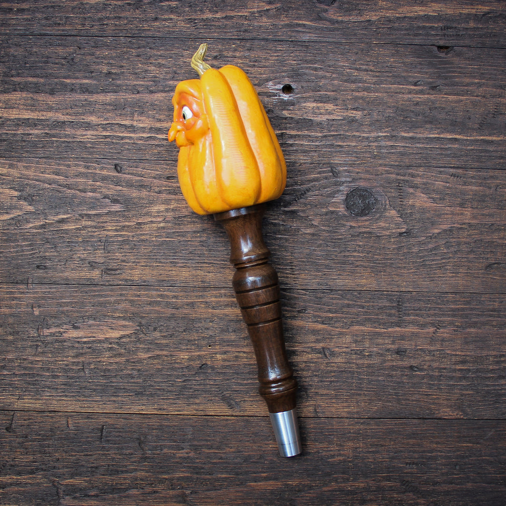 Pumpkin Pete Beer Tap Handle