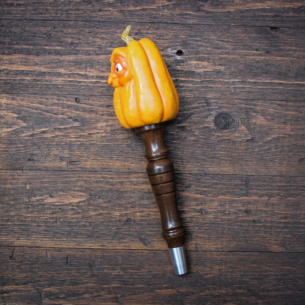 Pumpkin Pete Beer Tap Handle
