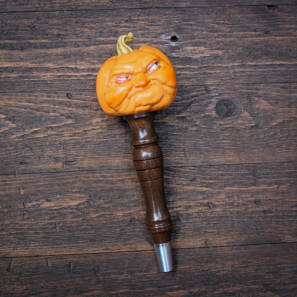 Pumpkin Paul Beer Tap Handle