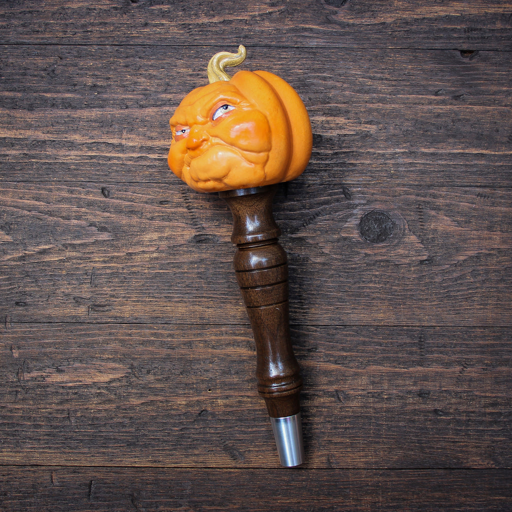 Pumpkin Paul Beer Tap Handle