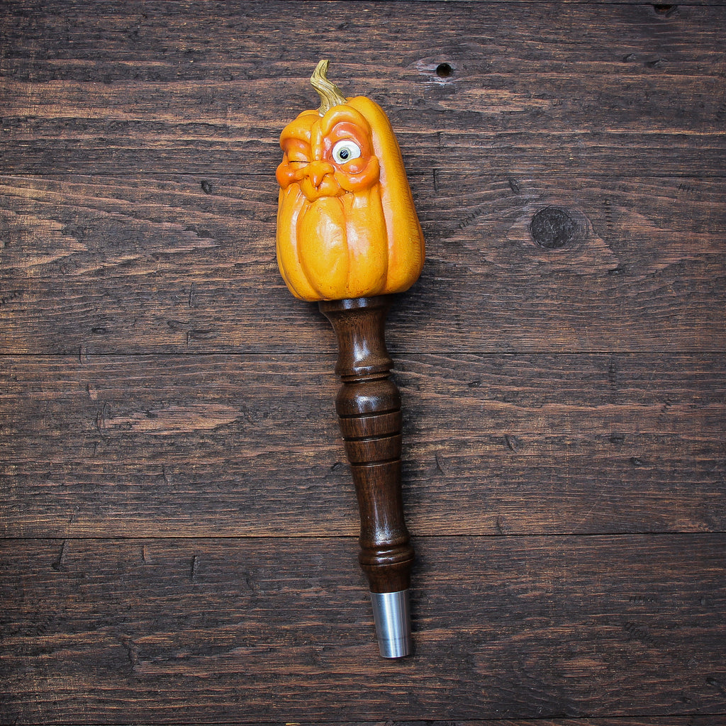 Pumpkin Pete Beer Tap Handle