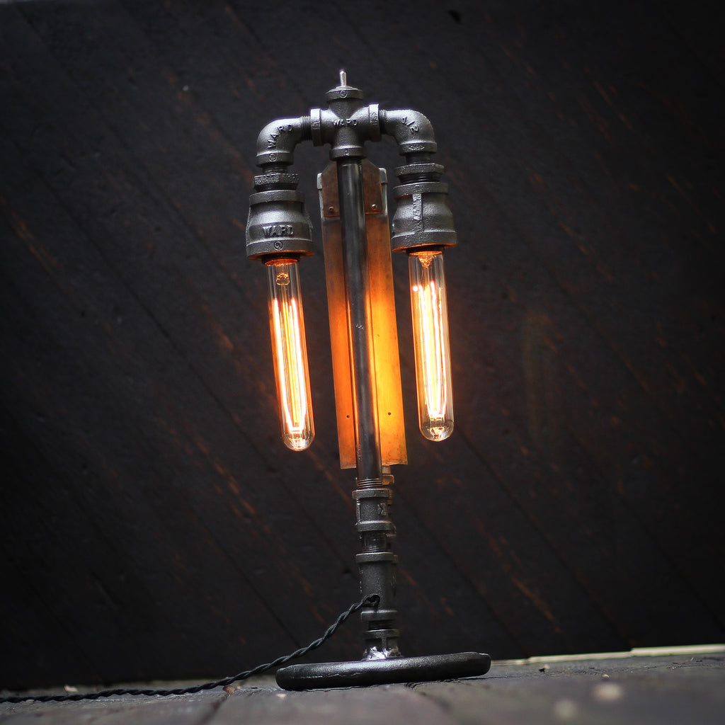 Palmer Thermometer Gas Pipe Lamp