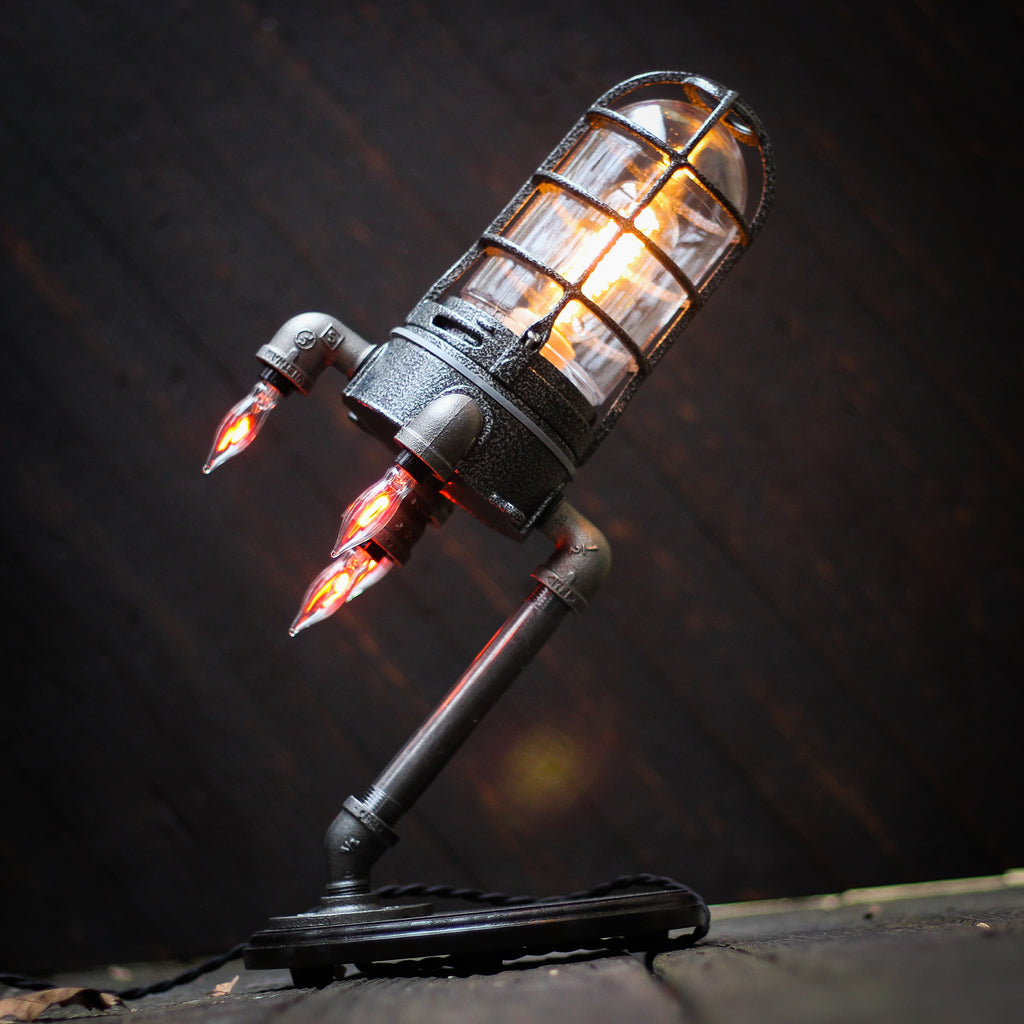 Rocket Lamp: