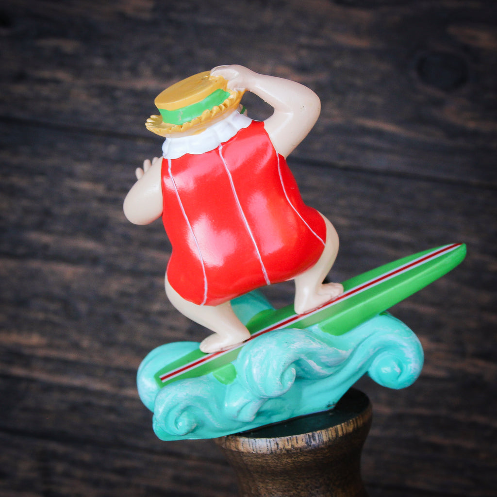 Surfin Santa Beer Tap Handle