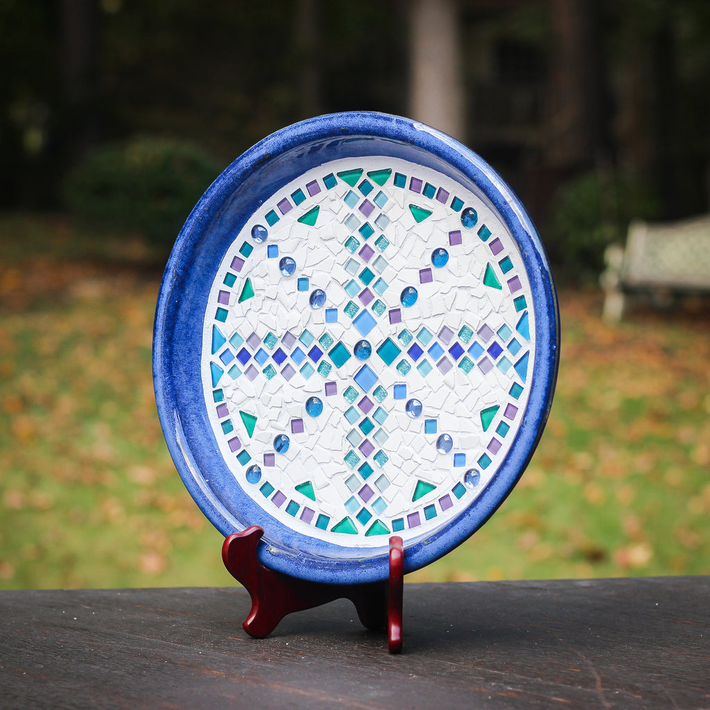 SouthwesternMosaicTileBirdBath