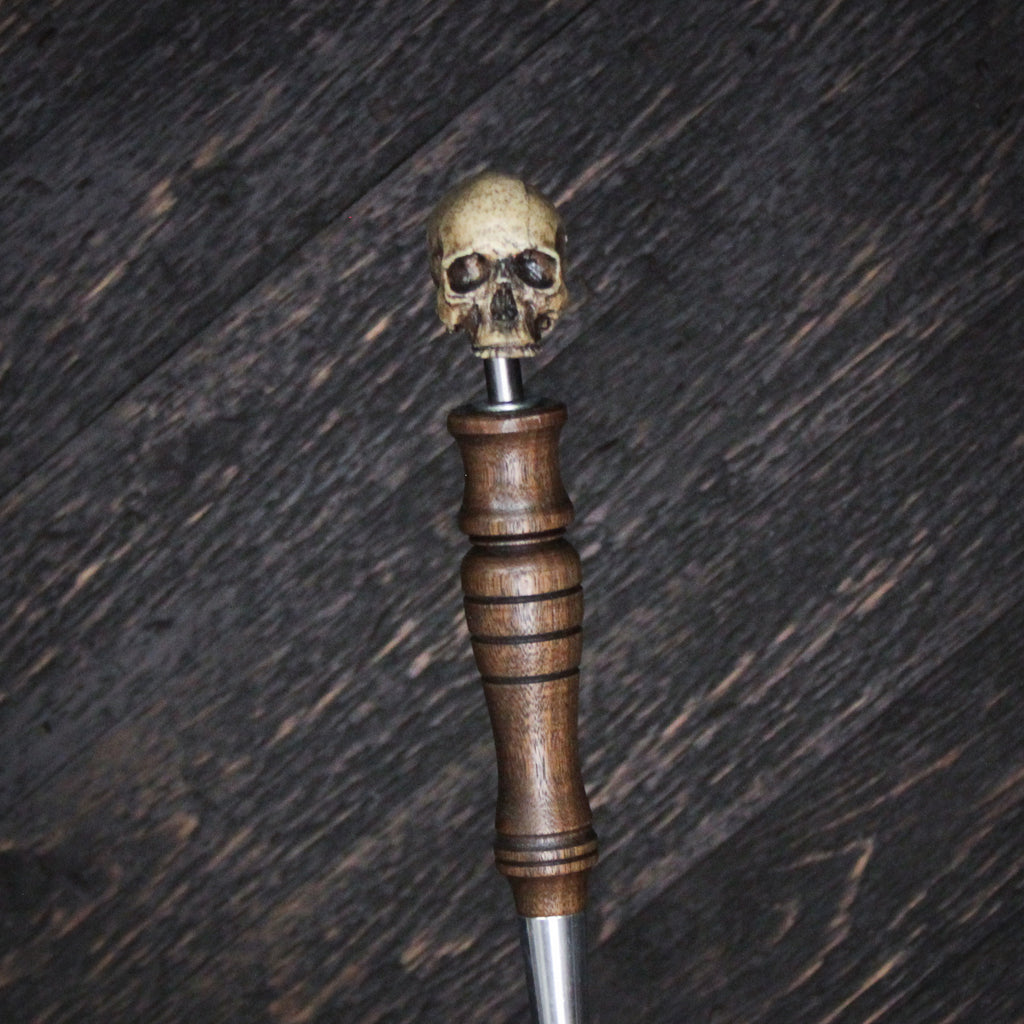 Toothless Tommy Skull Beer Tap Handle