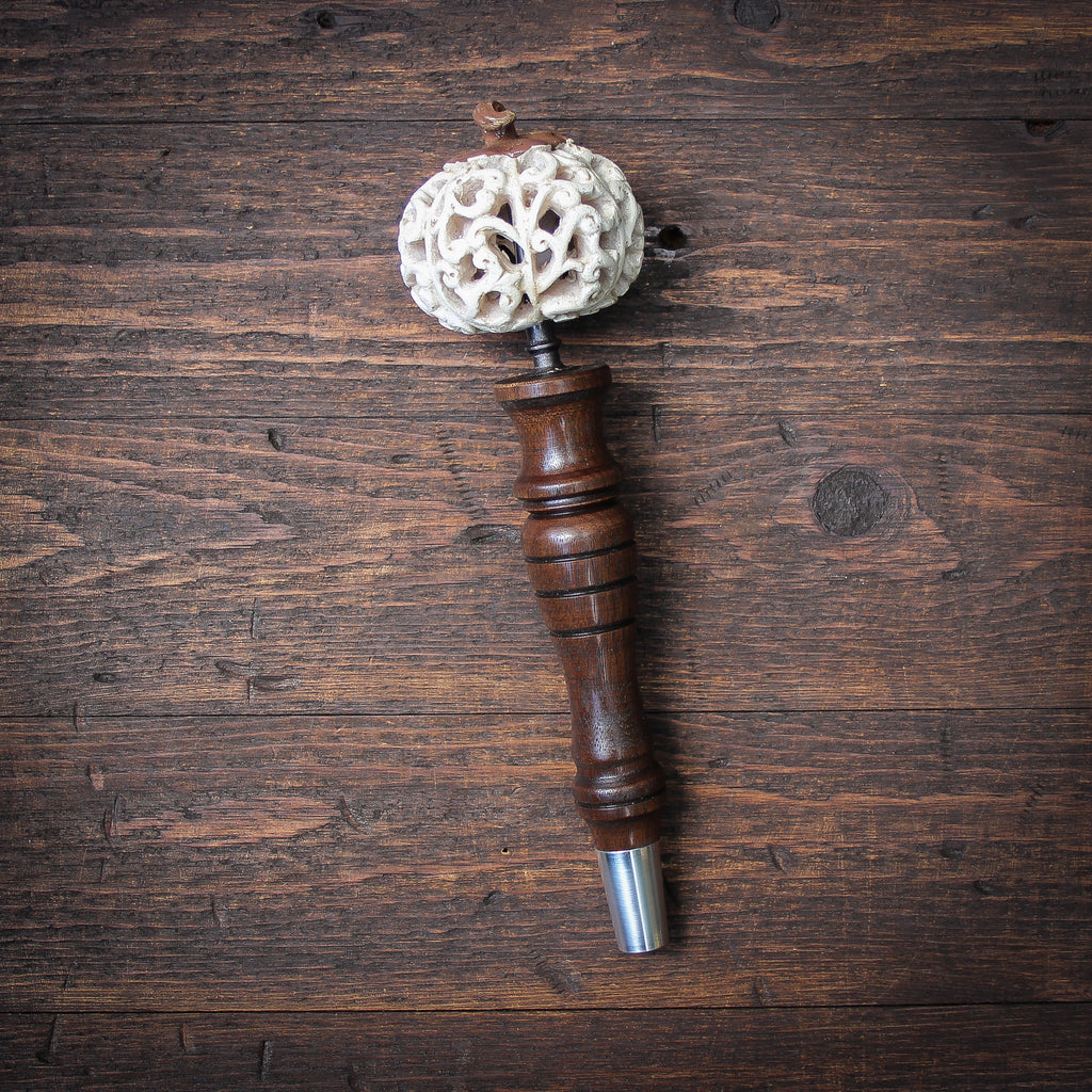 The Great White Pumpkin Beer Tap Handle