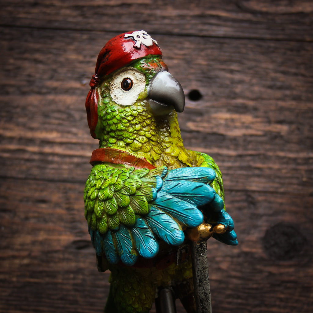 Parrots of the Caribbean Beer Tap Handle