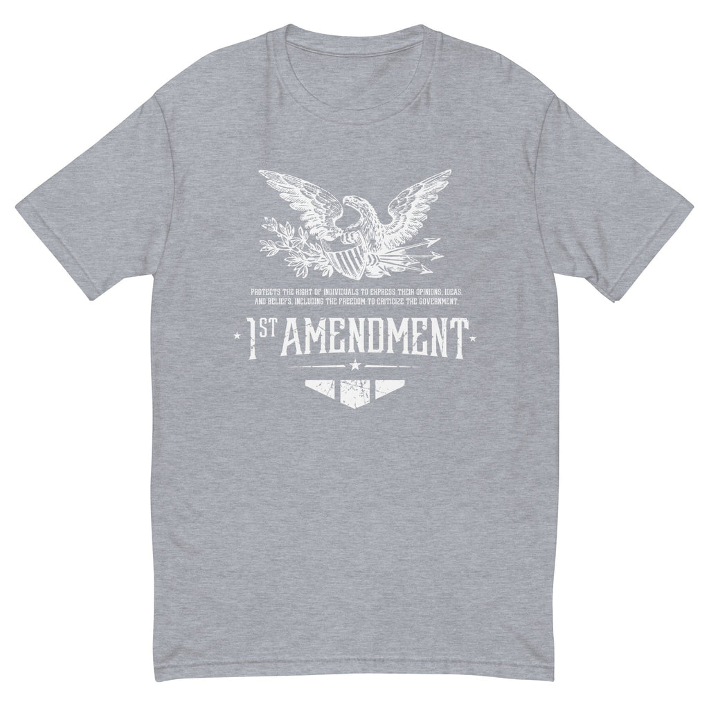 1st Amendment Mens Fitted Short Sleeve T-shirt - VintageAmerica