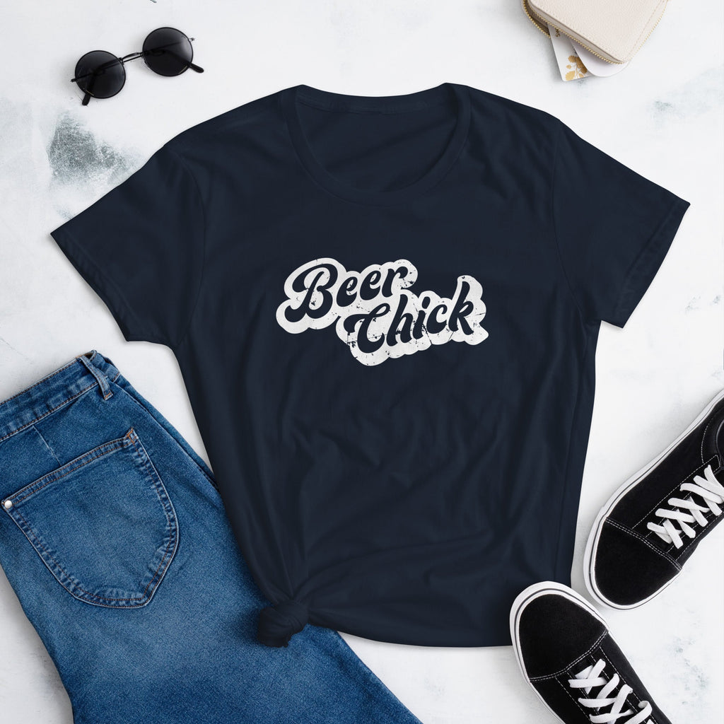Beer Chick II Women's short Sleeve T-shirt - VintageAmerica