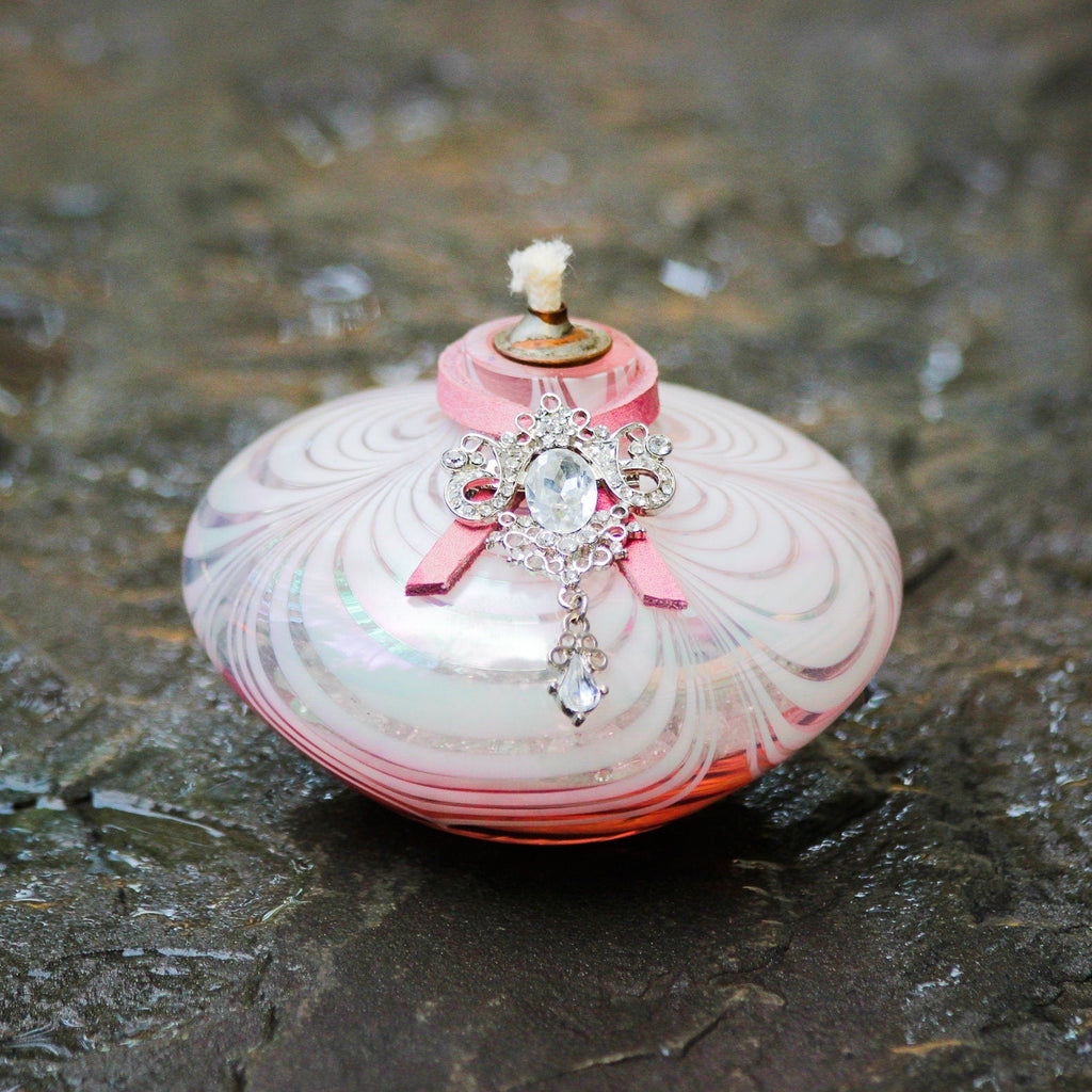 Oil Lamp: Princess Pink - VintageAmerica