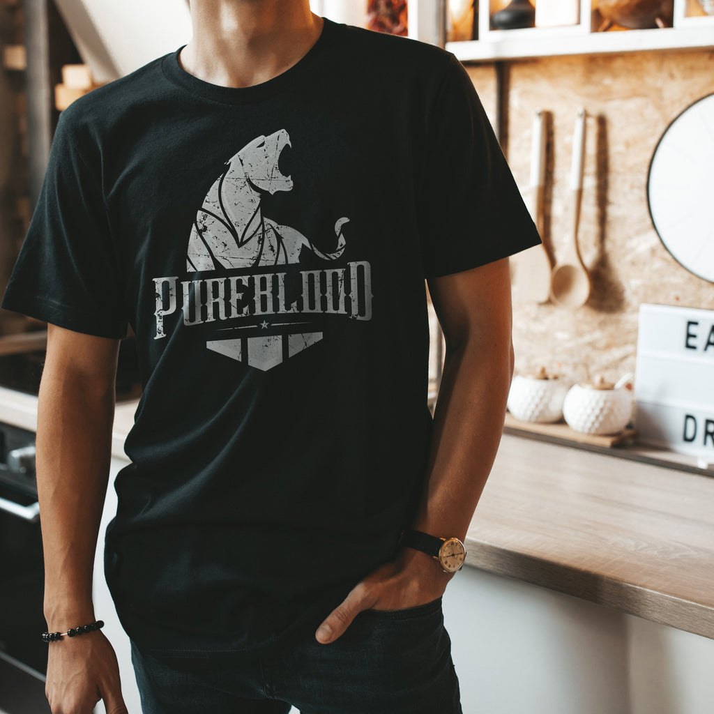 PUREBLOOD II Mens Fitted T-Shirt - VintageAmerica