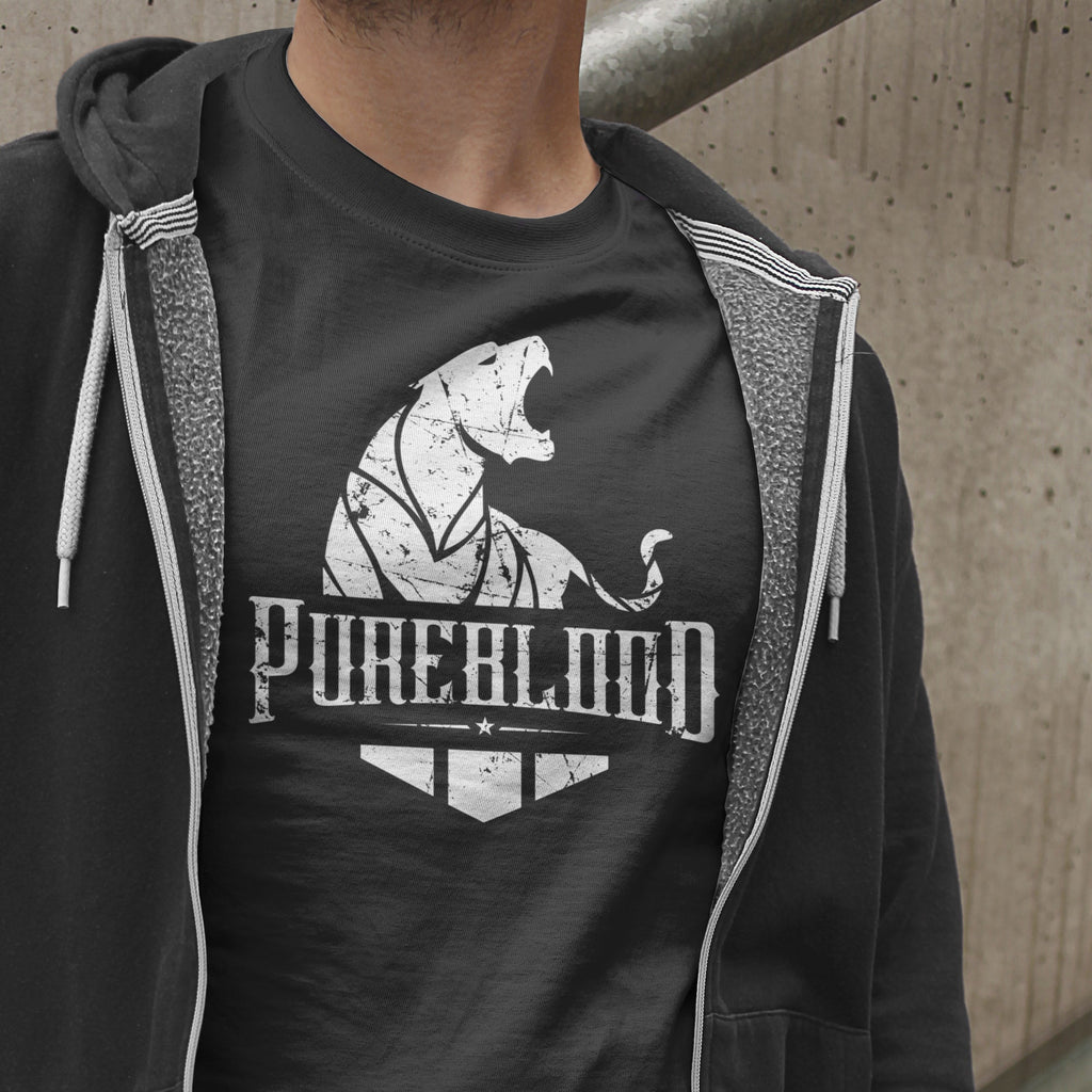 PUREBLOOD II Mens Fitted T-Shirt - VintageAmerica